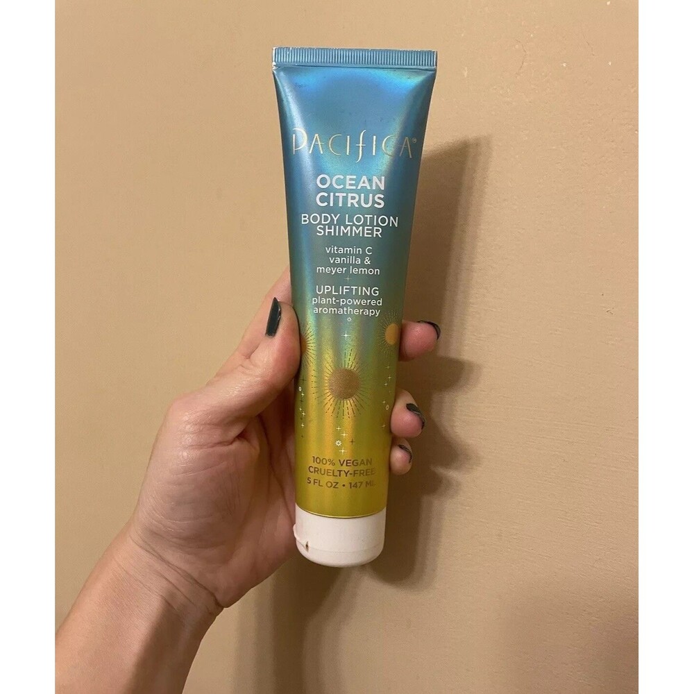 Glitter & Shimmering Effects Pacifica Ocean Citrus Body Lotion Womens Skincare
